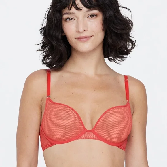 Skarlett Blue Mischief Plunge Push-up T-shirt Bra - Picture 2 of 6